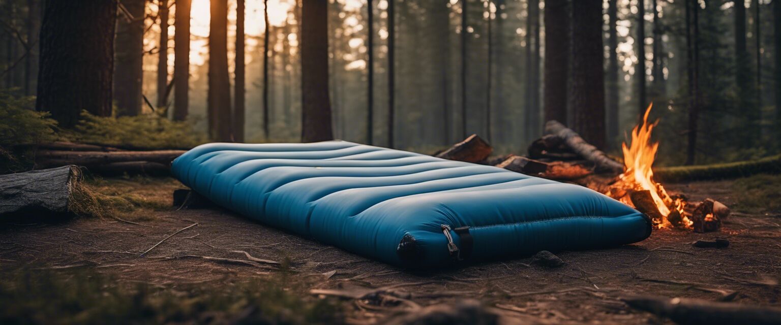 Camping sleeping pad